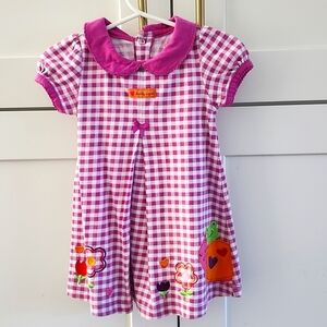 Carter's Gingham Girl Dress, 12M